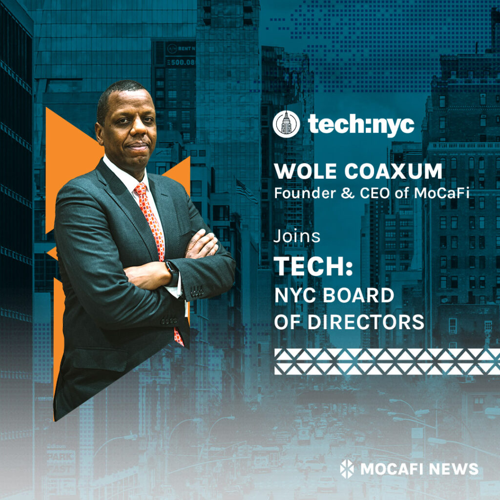 Wole Joins: Tech: NYC Board of Directors